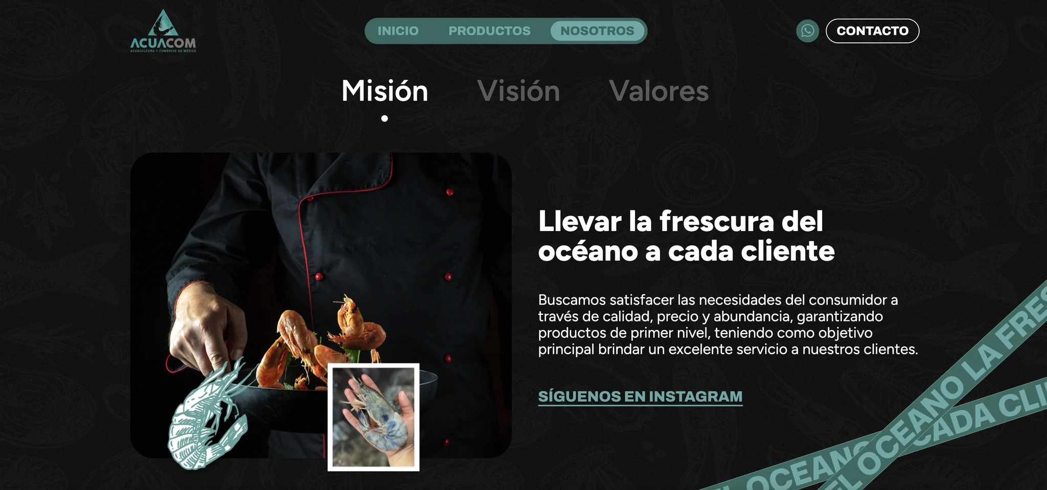 Seafood Contact System